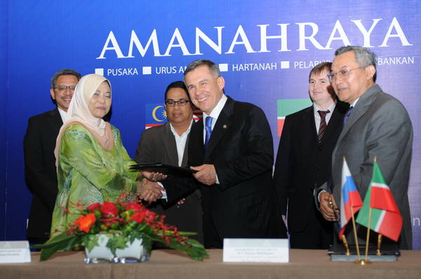 A Tatarstan delegation led by President Rustam Minnikhanov visits Malaysia