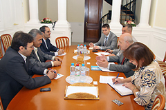 Встреча вице-президента ТПП России с генеральным директором Центра исследования и информации Исламской палаты