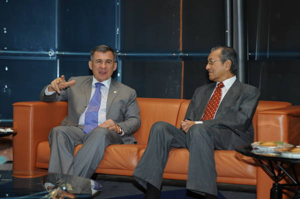 Рустам Минниханов встретился с бывшим Премьер-министром Малайзии Махатхиром Мохамадом